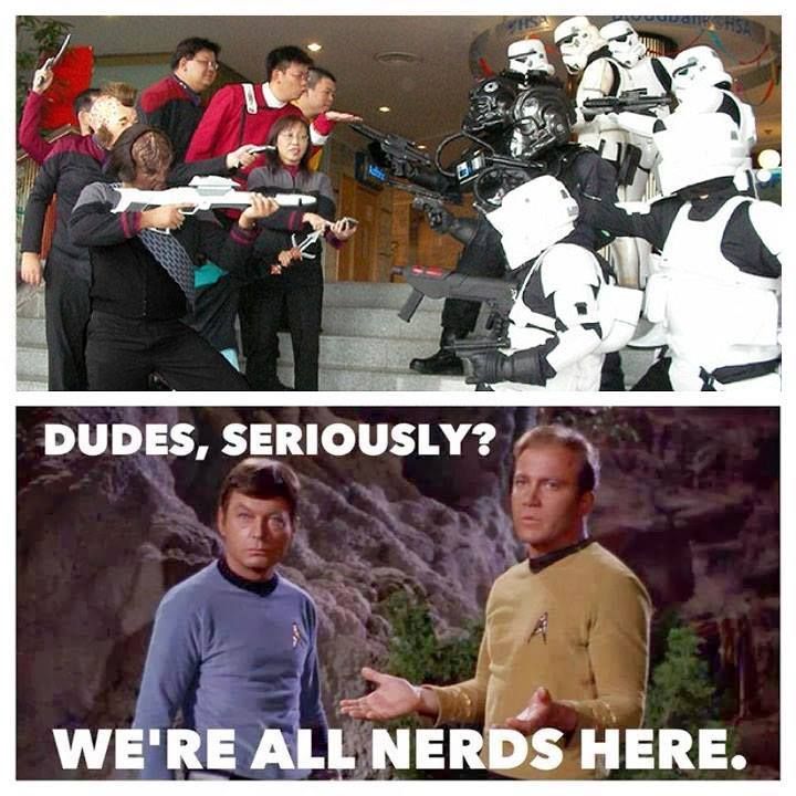 Star Wars Vs Star Trek Brought Into Perspective Revenge Of The Th