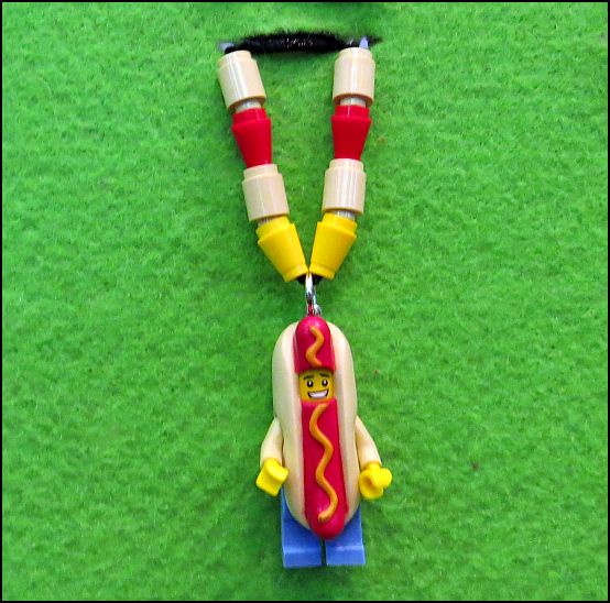 lego hot dog man plush